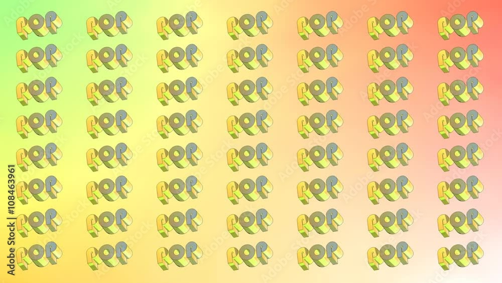 Simple tile text background, pop.	