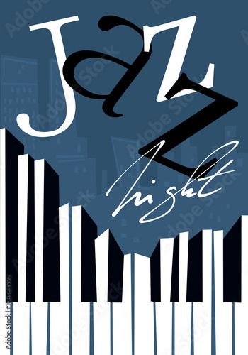 Jazz Flat design 