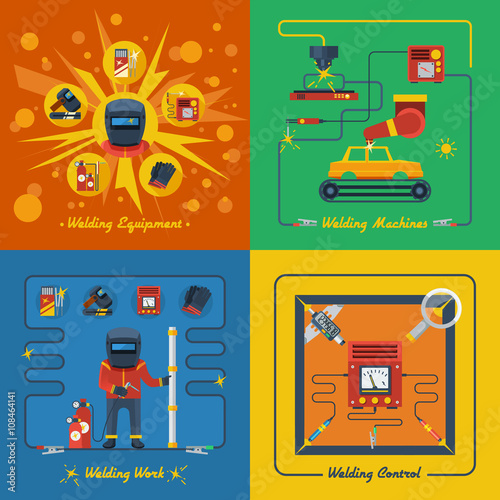 Welding 2x2 Design Concept Set 