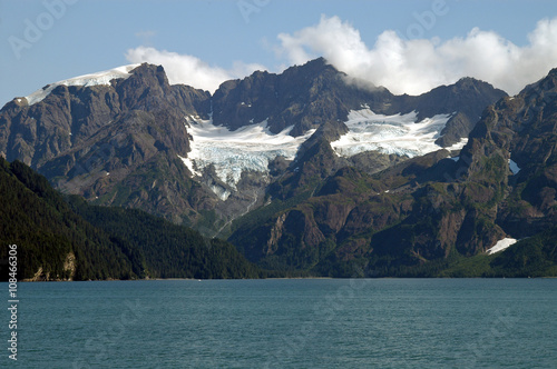 Landschaft an der Resurrection Bay, Südalaska