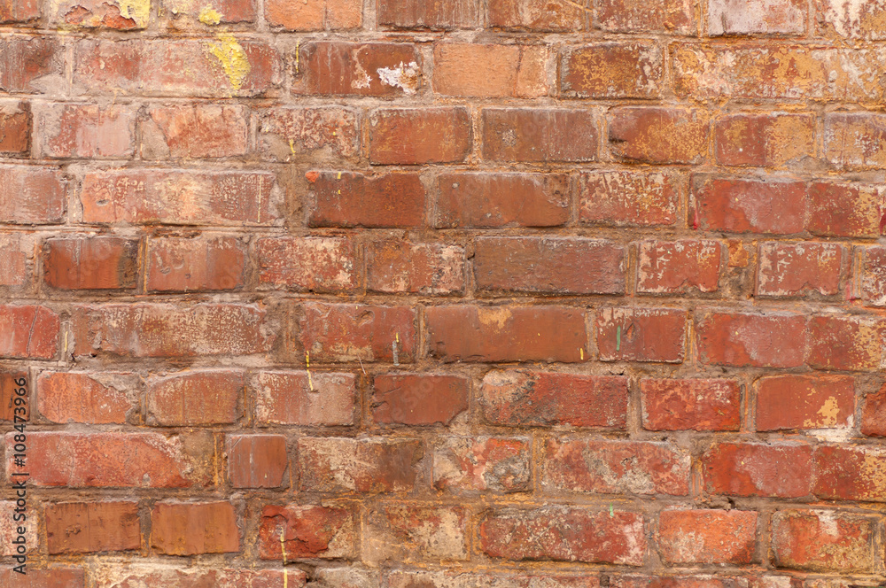 .background of old brick wall .background of old brick wall