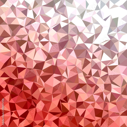Red irregular triangle mosaic background design