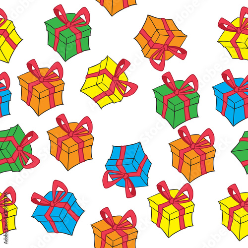 gift box pattern