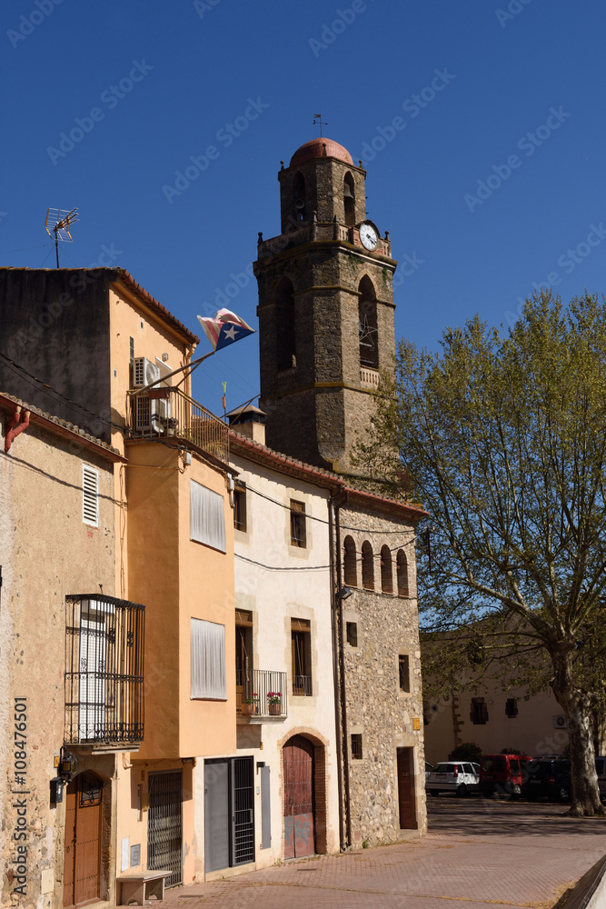 Village of Corsa,  Baix Emporda; Girona province; Catalonia; Spa