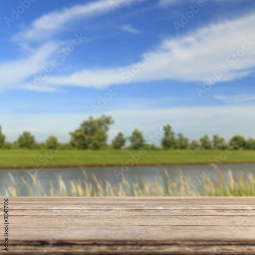 Wooden table