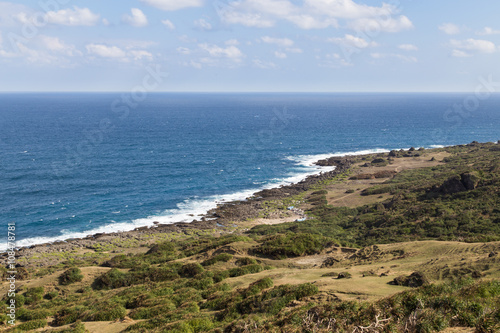 Landscape and coastline in Kenting National Park, South Taiwan