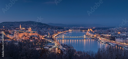 Budapest at night