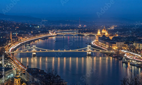 Budapest at night