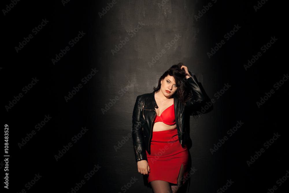 girl model posing in the Studio girl model posing in the Studio