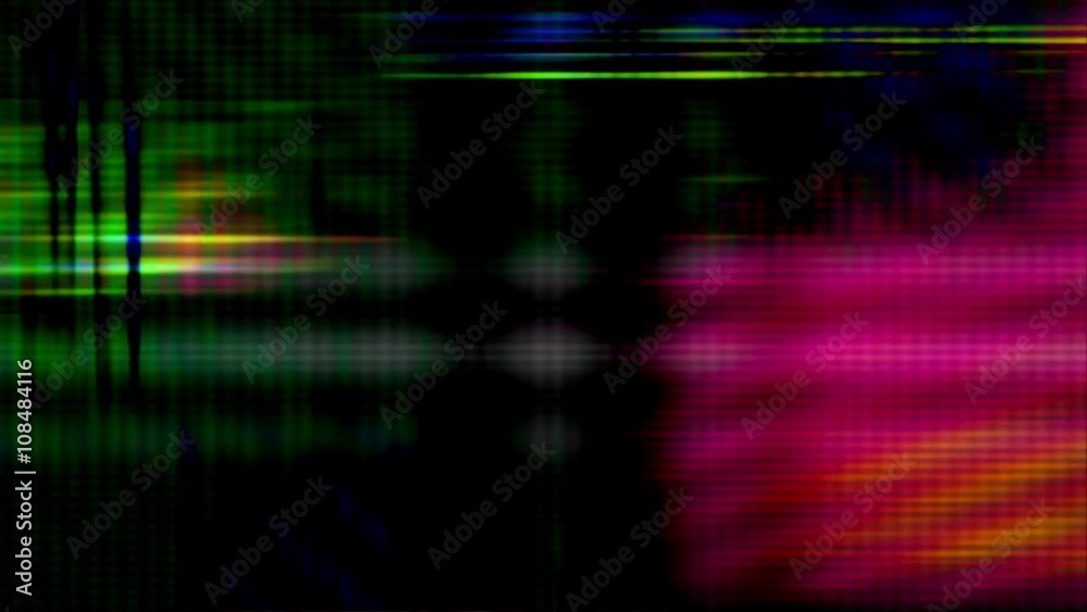 Video Flux 043: Television screen pixels fluctuate with color and video motion (Loop). Video Flux 043: Television screen pixels fluctuate with color and video motion (Loop).