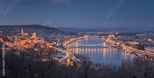 Budapest at night
