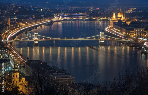 Budapest at night