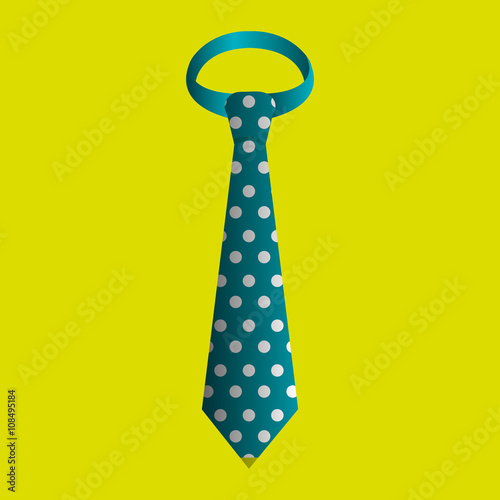 tie isolated design 