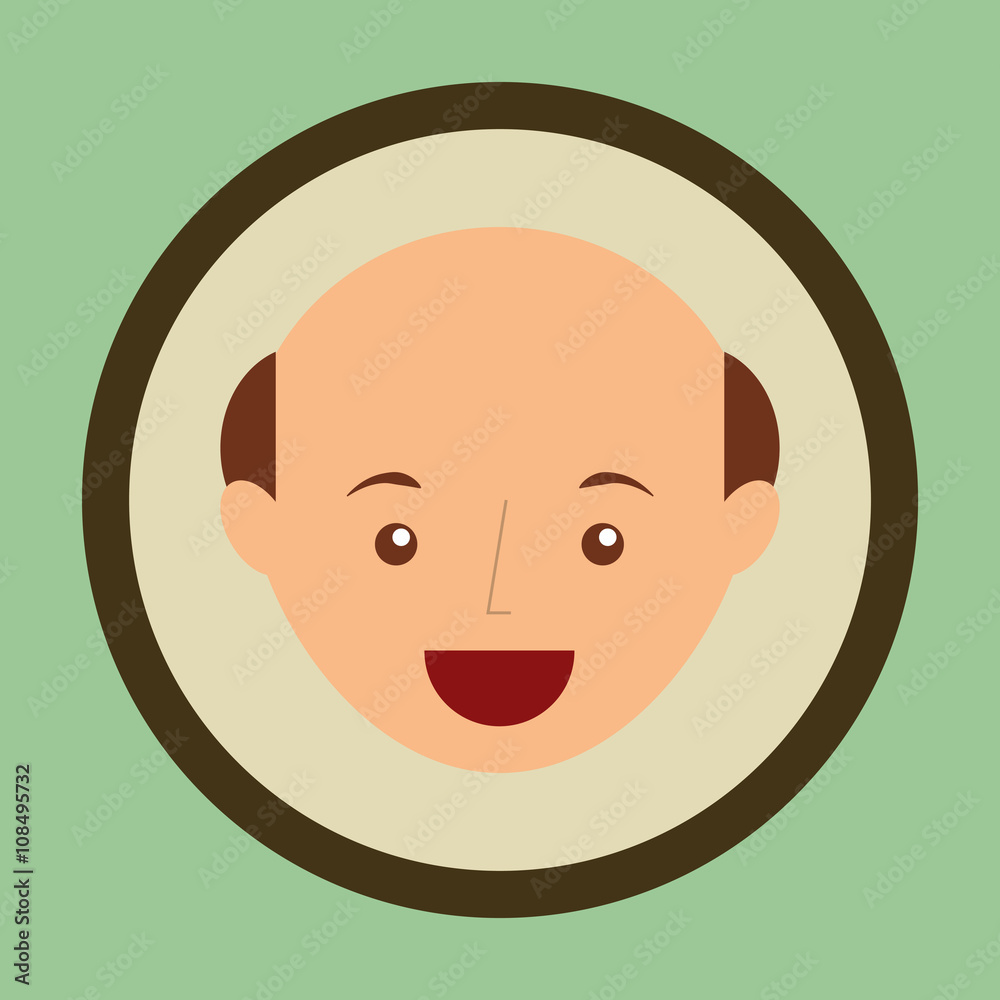 Obraz premium business person avatar design 
