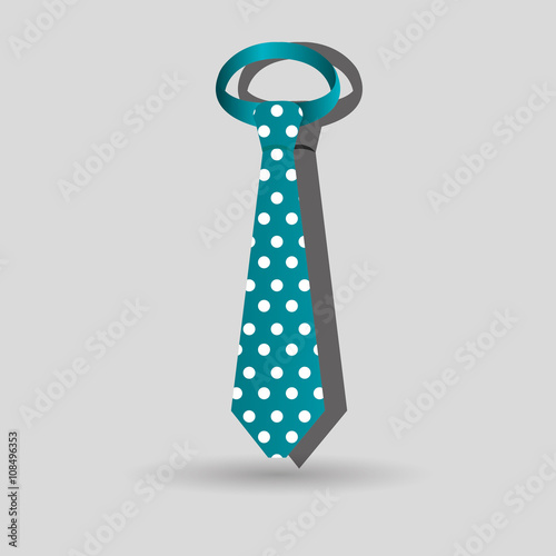 tie isolated design 