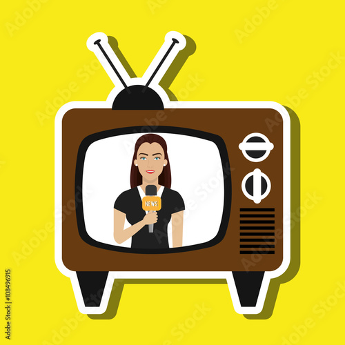 news reporter design 