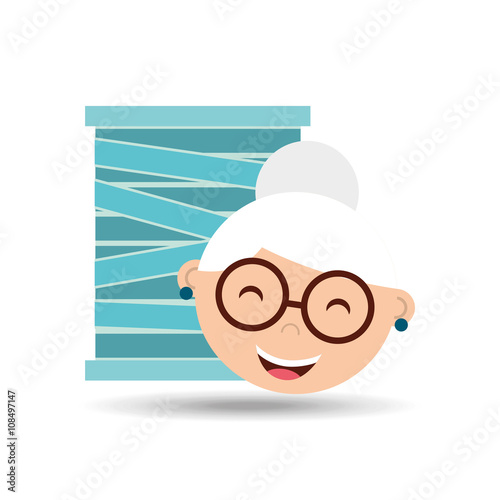 happy grandparents  design 