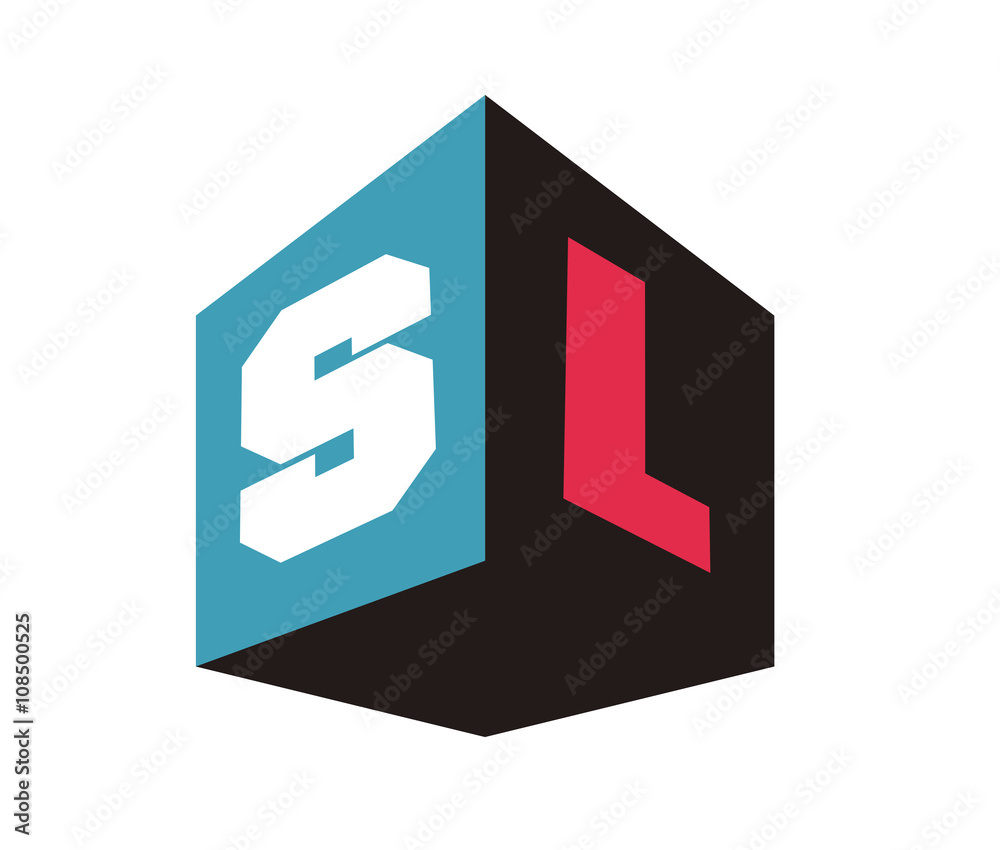 SL Initial Logo for your startup venture SL Initial Logo for your startup venture