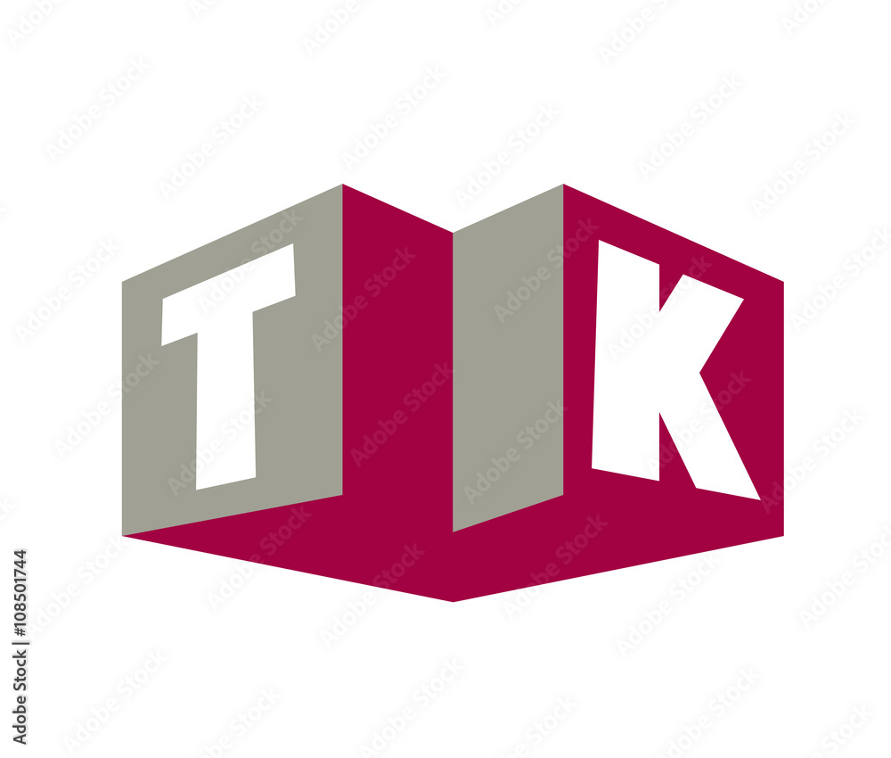 TK Initial Logo for your startup venture TK Initial Logo for your startup venture