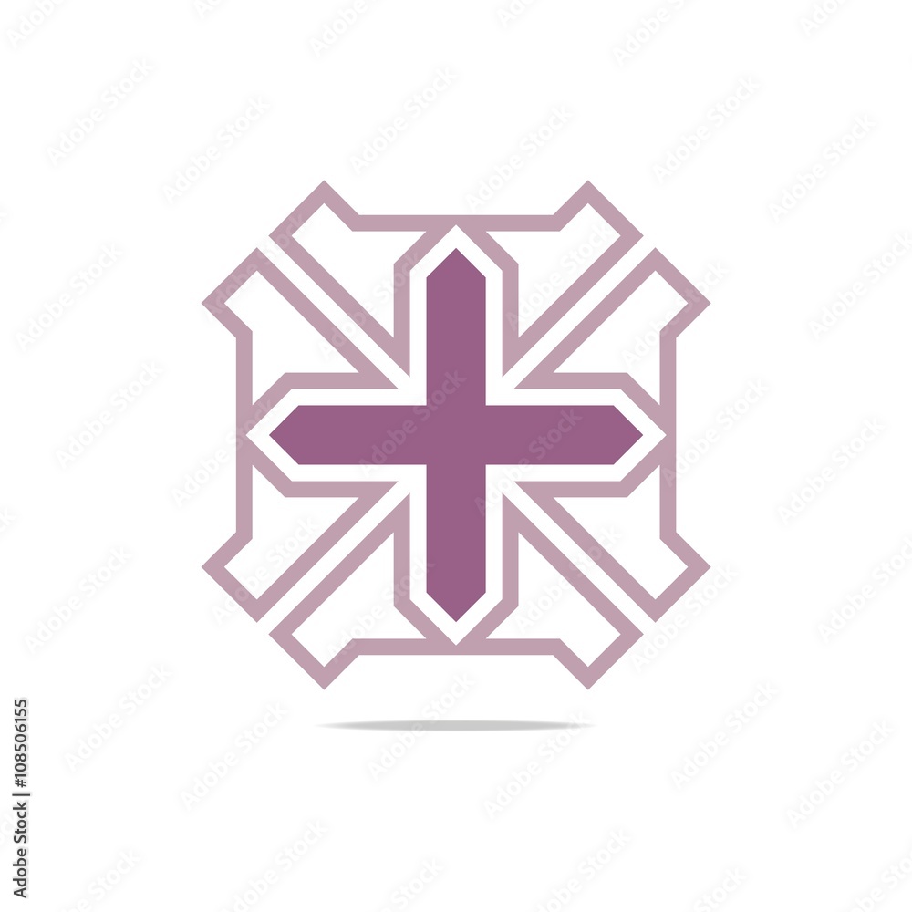 Logo Design Symbol Hospital Plus Medical Icon Abstract Vector Logo Design Symbol Hospital Plus Medical Icon Abstract Vector