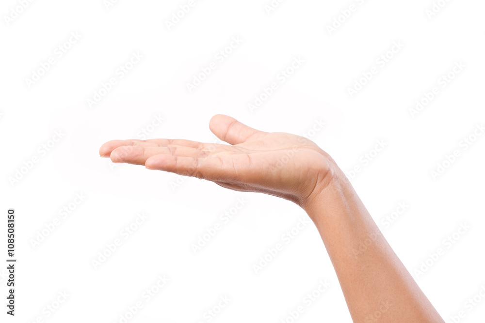 woman hand or palm showing up something woman hand or palm showing up something