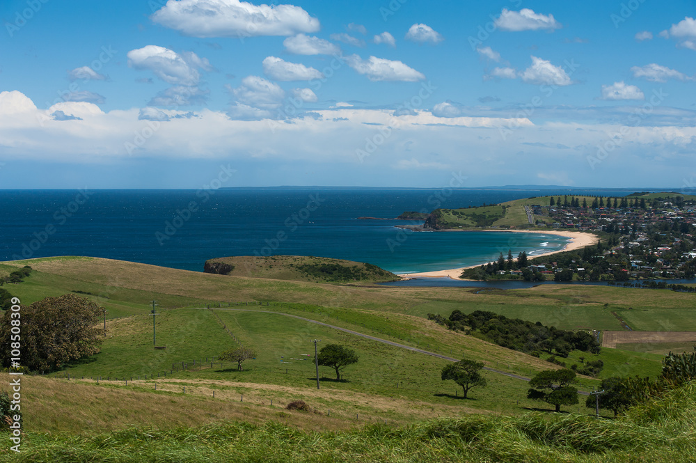Fototapeta premium Town Werri Beach, Australia