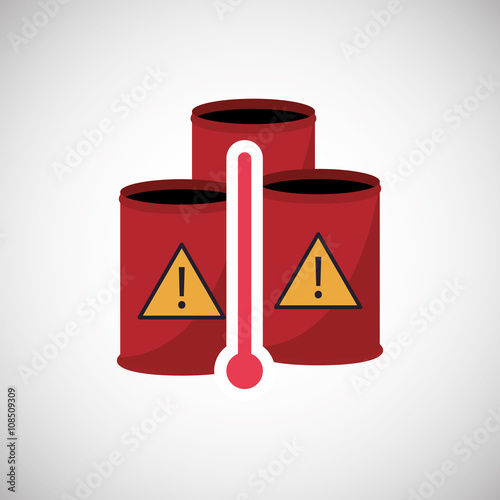 Graphic design of pollution