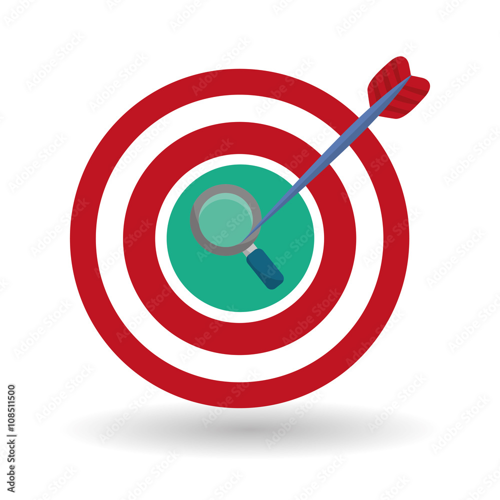 Flat illustration about digital marketing design Flat illustration about digital marketing design