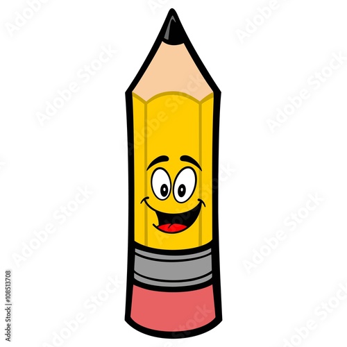Pencil Mascot