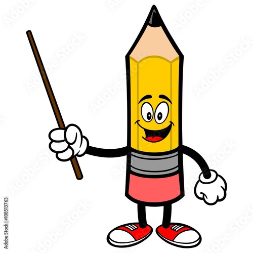 Pencil with a Pointer