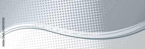 Grau Banner welle gerastert