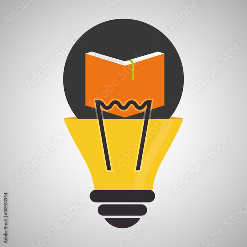 Flat illustration about back to school design