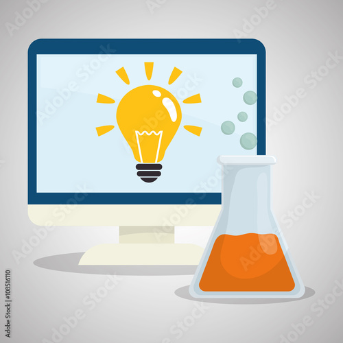 Flat illustration about back to school design