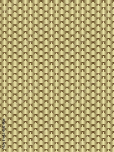 Brushed metal gold, flake texture  seamless. Vector illustration background