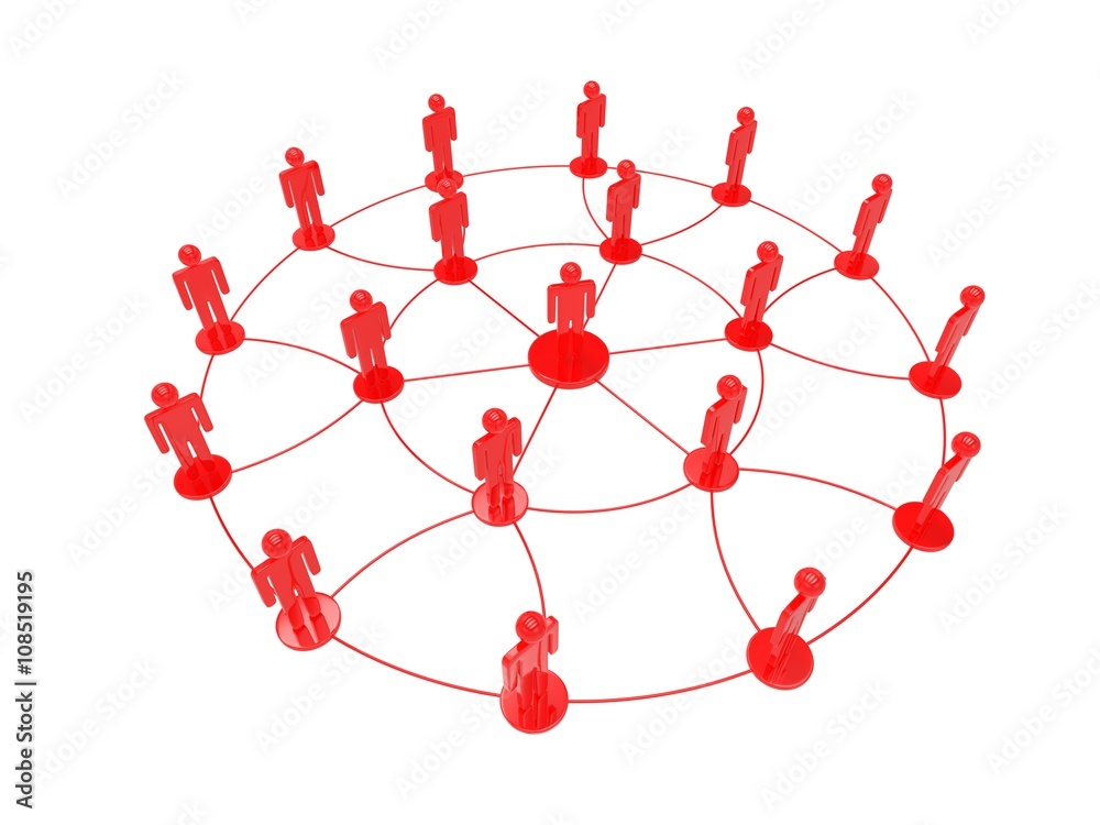 social network concept. 3d rendering. social network concept. 3d rendering.