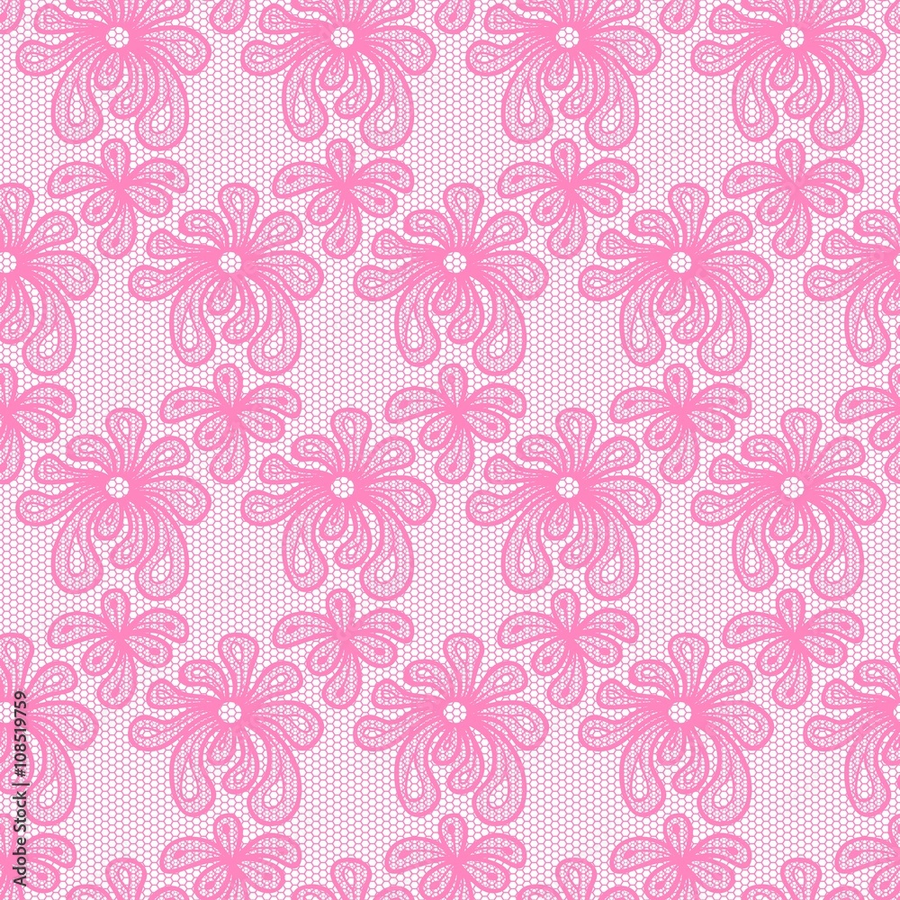 Fototapeta premium Seamless lace