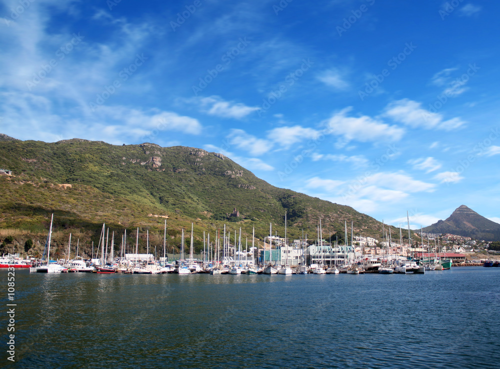Fototapeta premium porto norvegese in un fiordo