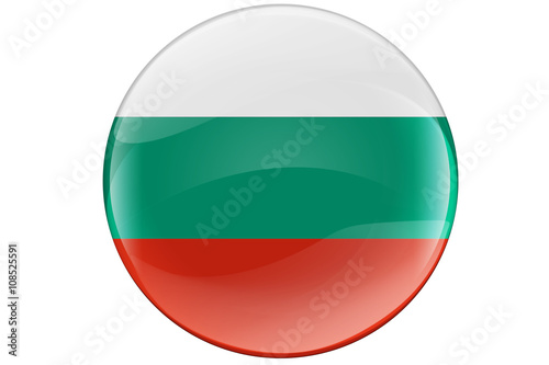 Free Download Bulgaria  Button Flag - GFXLoad