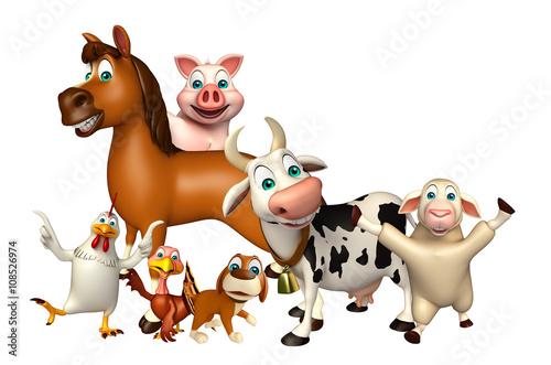 Farm animal collection