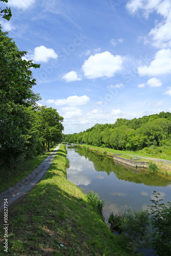 Kanal Nantes-Brest, Finistère, Bretagne, Frankreich