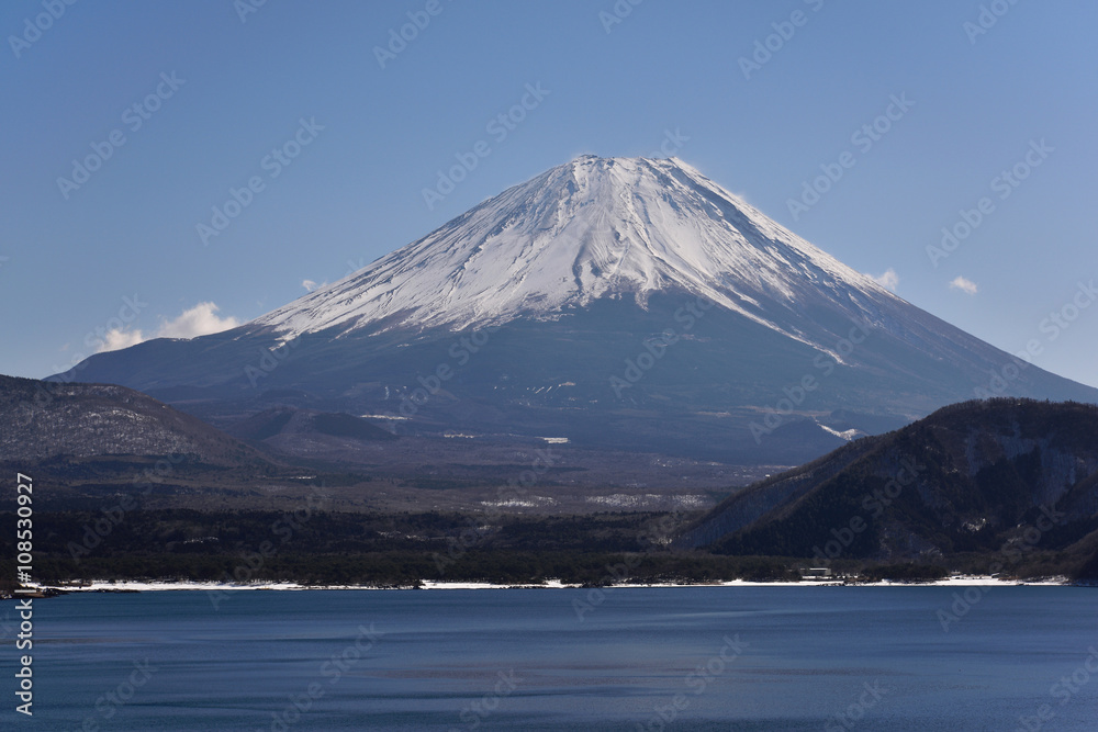 Mt.Fuji at Motosu Lake, Japan