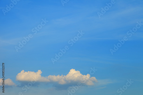 blue sky clouds Blue sky with clouds.