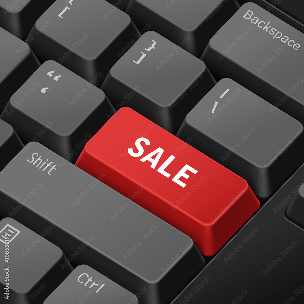 advertising concept with 3d computer keyboard advertising concept with 3d computer keyboard