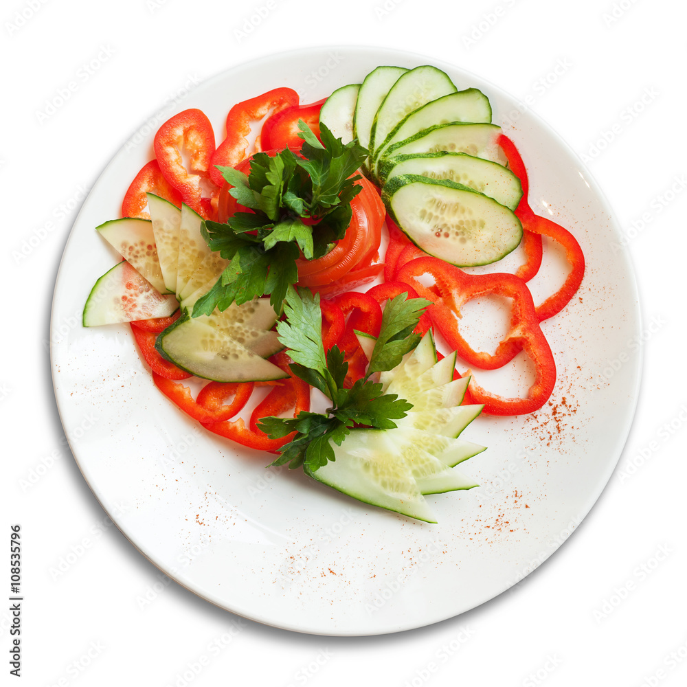 salad with tomatoes and cucumbers salad with tomatoes and cucumbers