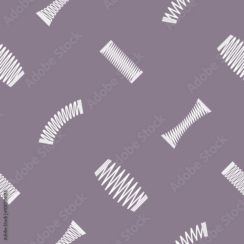 Seamless background with Springs for your design