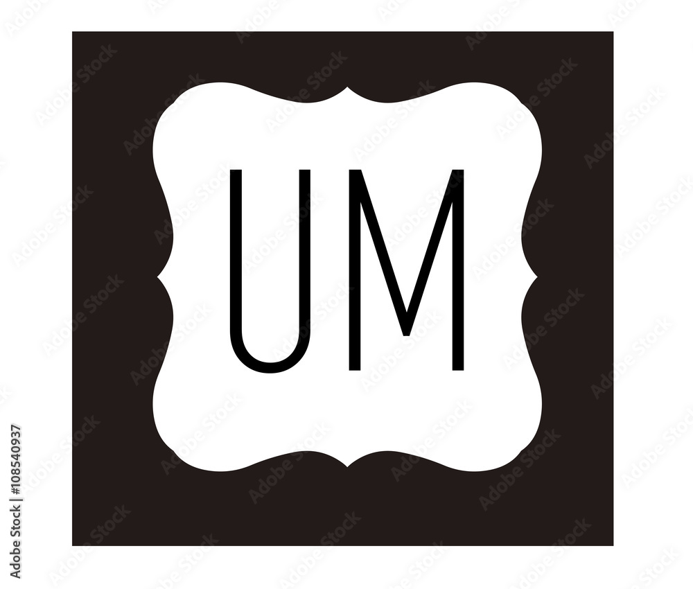 UM Initial Logo for your startup venture UM Initial Logo for your startup venture