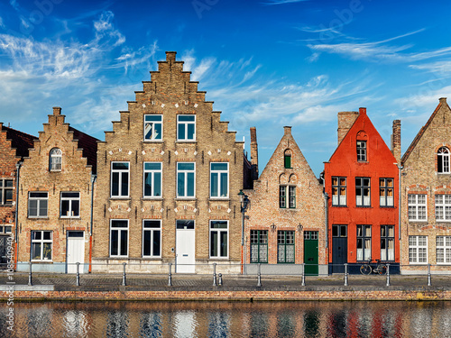 Bruges town view, Belgium