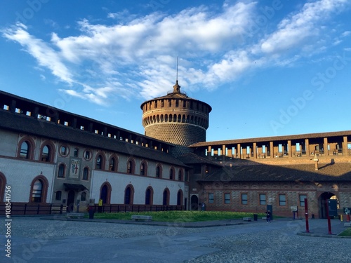 Milano, il Castello Sforzesco photo