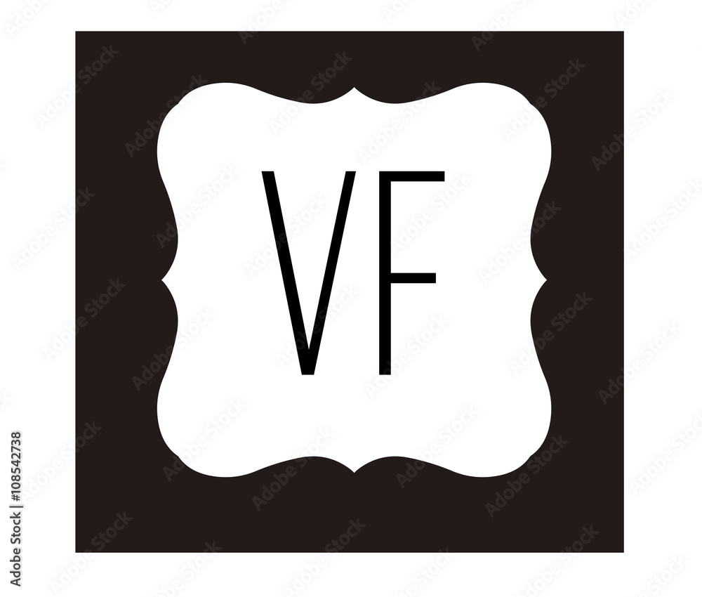 VF Initial Logo for your startup venture VF Initial Logo for your startup venture