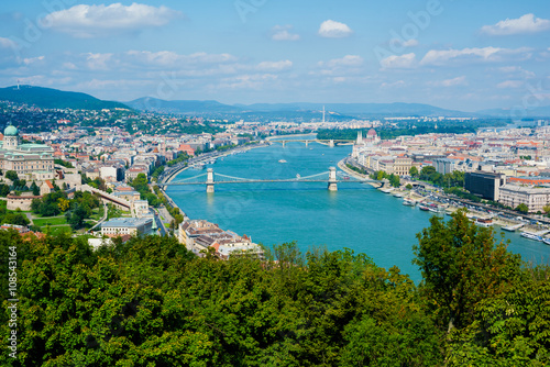 Stunning view of Budapest, the capital of Hungary